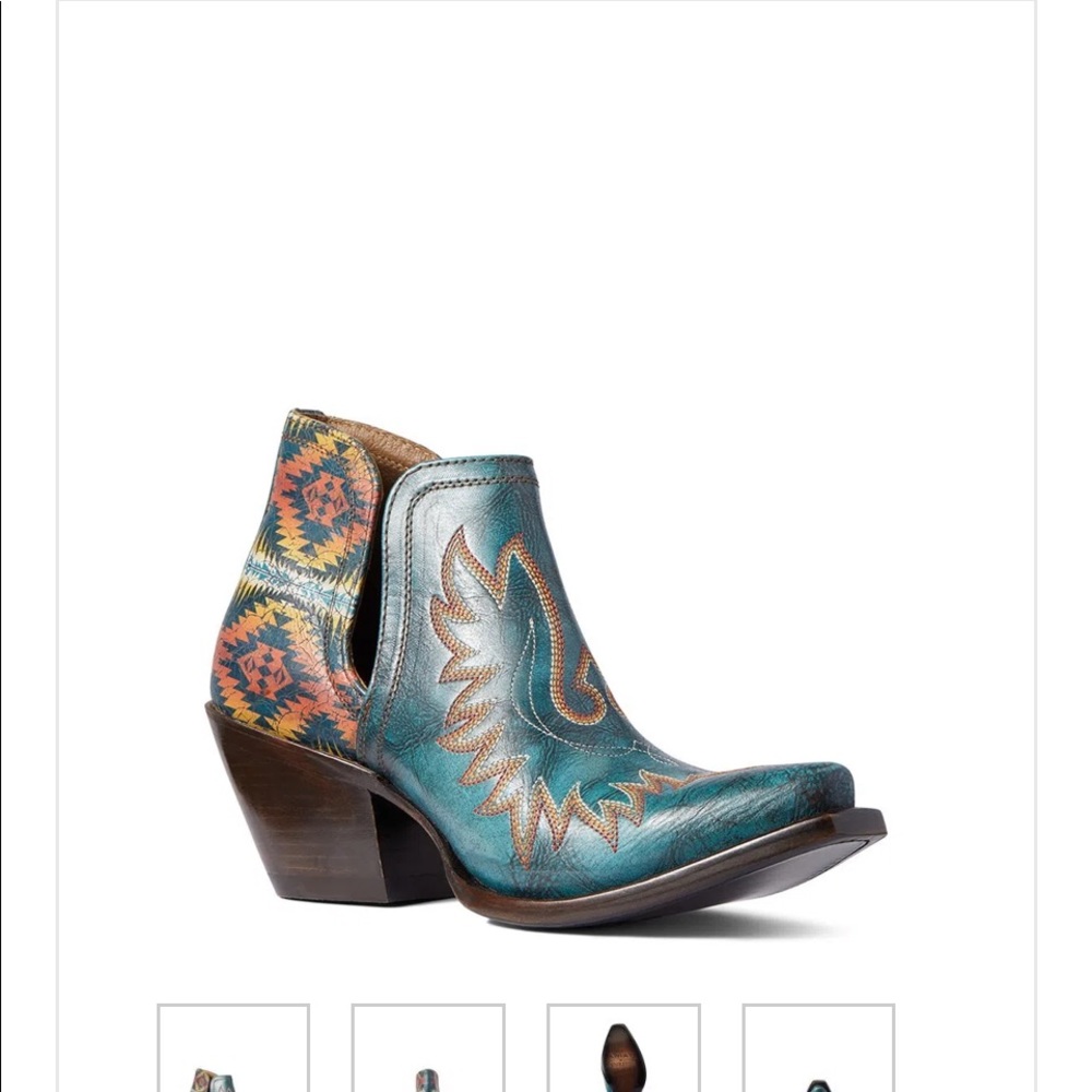 Ariat Dixon booties the Pendleton collection. Beautiful excellent condition